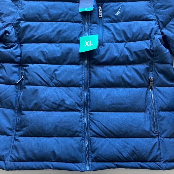 Nautica Mens Performance Water Resistant Puffer Jacket Size XL NWT - Picture 4 of 14